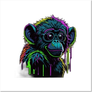 monkey art 6 Posters and Art